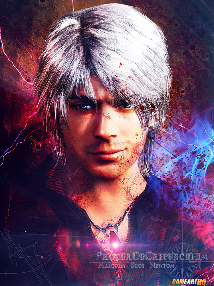 Devil may cry visions of v artist drew reboot dante