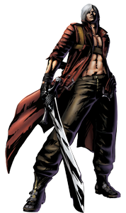 Dante from Devil May Cry on Game-Art-HQ