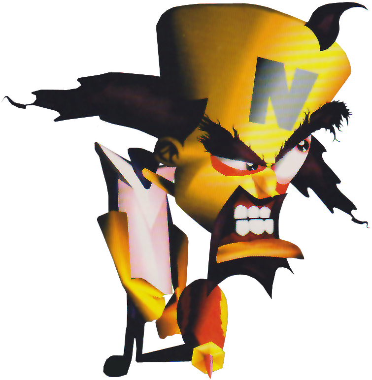 O Bailarín Chip Doctor Neo Cortex from the Crash Bandicoot Series | Game-Art-HQ
