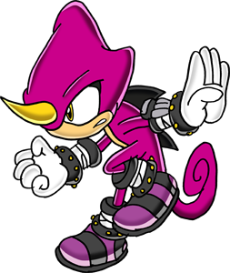 Espio the Chameleon from the Sonic Games on Game-Art-HQ