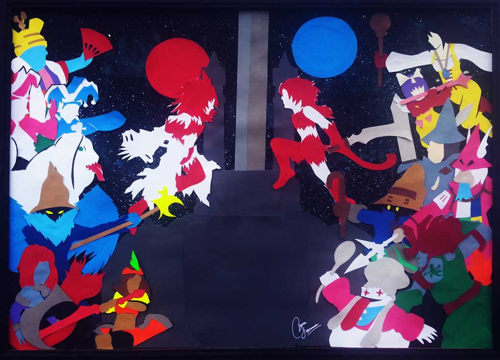 Final Fantasy IX Worlds Apart Tribute Art