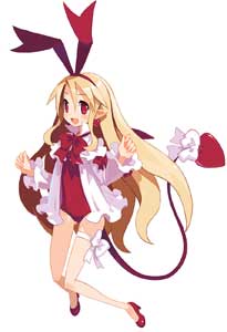 Flonne from Disgaea D2 A Brighter Darkness Official Game Art