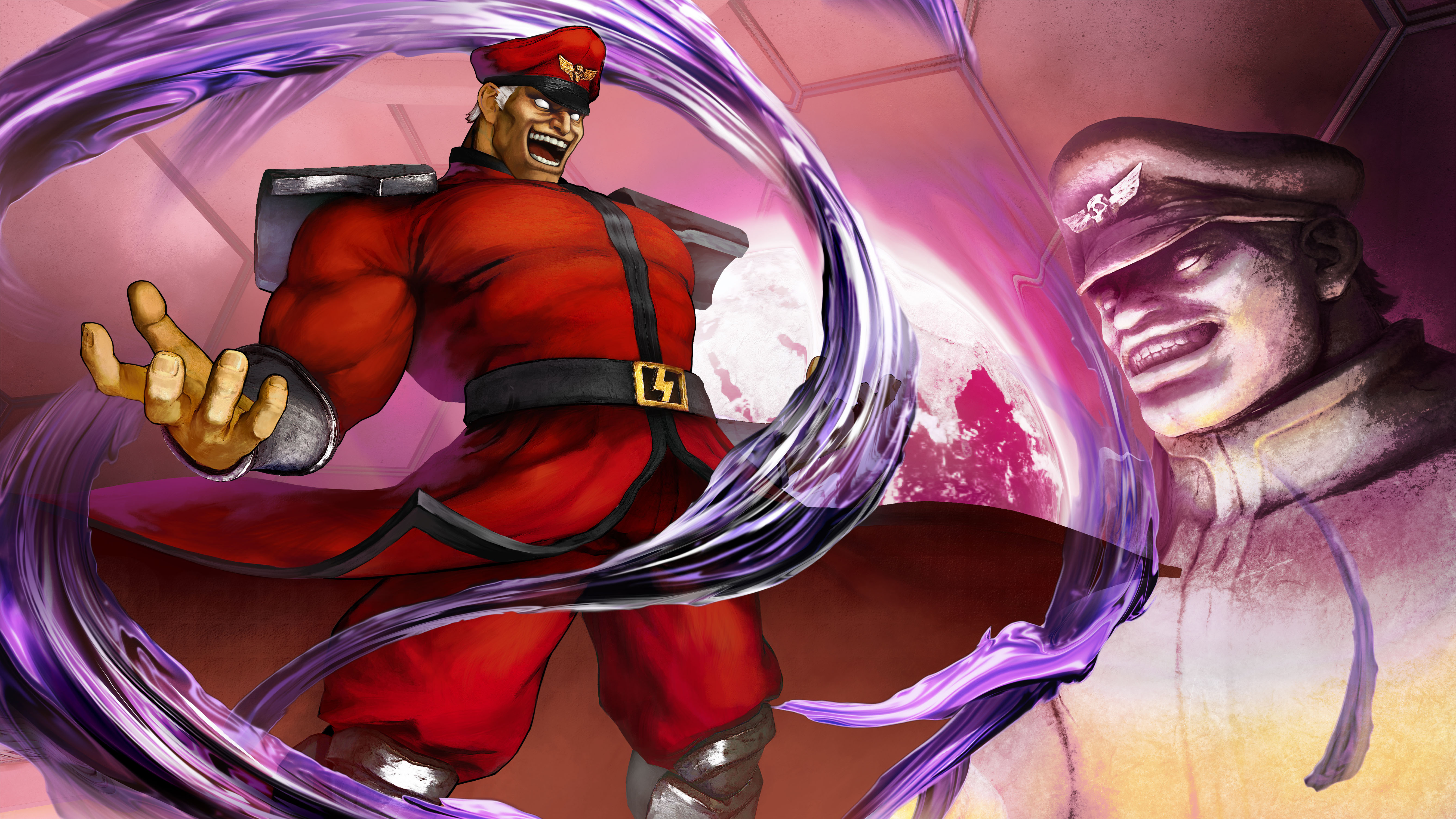 M. Bison (Street Fighter)  Street fighter characters, Super street fighter,  Street fighter art