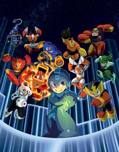 Mega Man Legacy Collection Promo Art