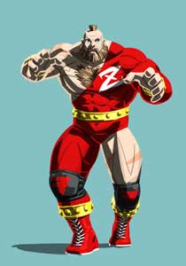Zangief SFV Street Fighter V Alternate Costume Art