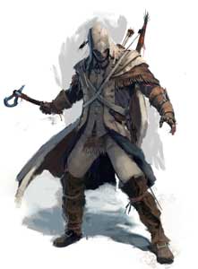 Connor Kenway Concept Art Official