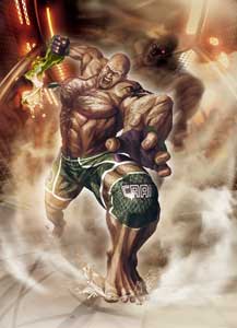 Craig Marduk SFXT Street Fighter X Tekken Official Art