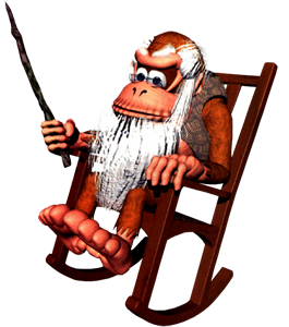 Cranky Kong on Game-Art-HQ
