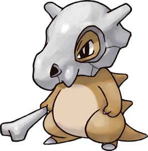 Cubone Art from Pokémon Mystery Dungeon Red Rescue Team