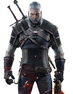 Geralt of Rivia on Game-Art-HQ