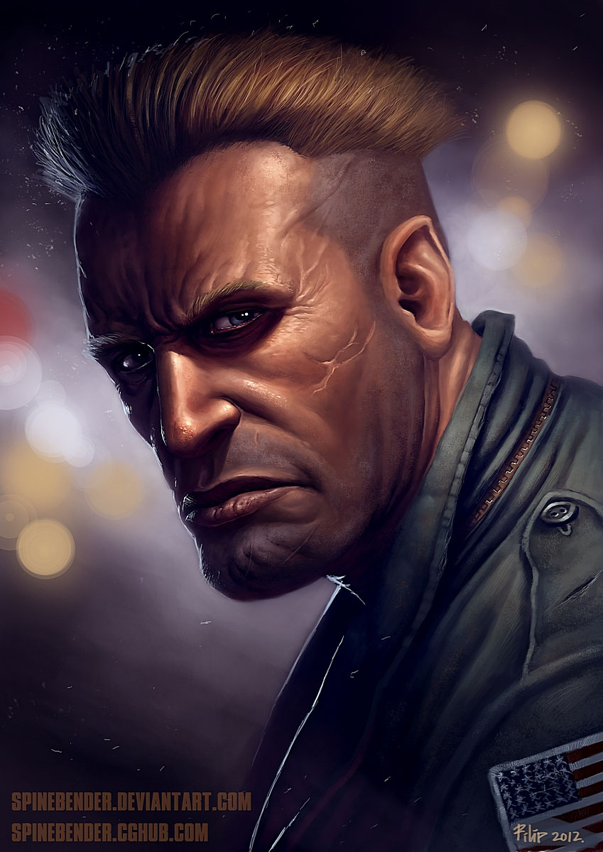 Guile Street Fighter Realistic