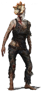 The Clicker from The Last of Us on Game-Art-HQ