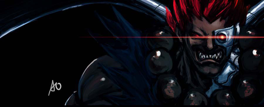 Cyber Akuma for the Street Fighter Tribute in 2012