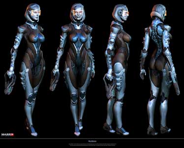 EDI Official Art Mass Effect 3