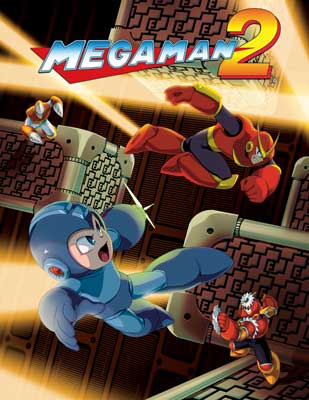 Mega Man 2 Official Art from Mega Man Legacy Collection
