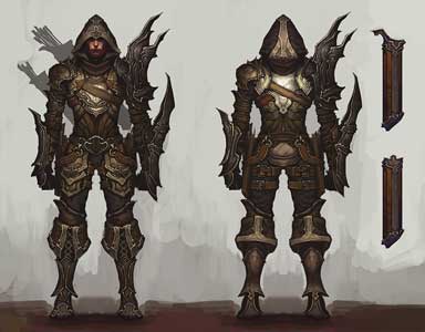 Demon Hunter Blizzard Diablo III Concept Art