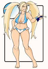 R.Mika in Swimsuit