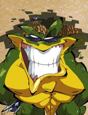 Rash from the battletoads Drawing