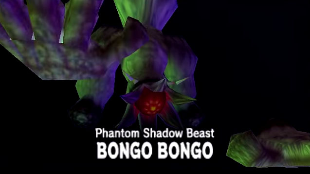 Bongo Bongo OoT Screenshot Boss Introduction