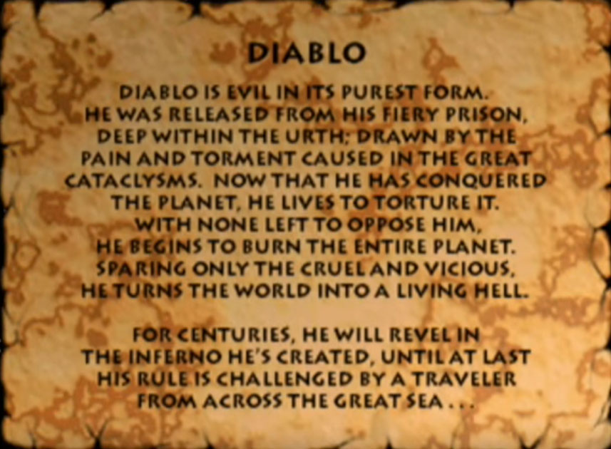 Diablo Primal Rage Story Ending