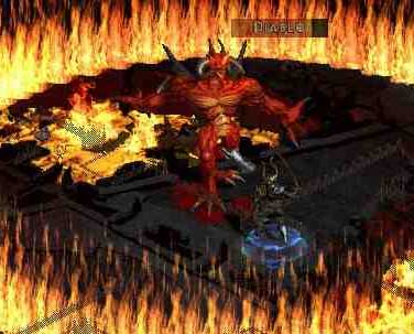 Diablo in Diablo II Screenshot