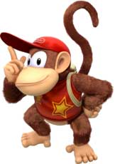 Diddy Kong in Tropical Freeze
