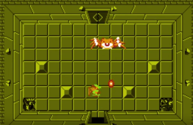 Gohma Classic Legend of Zelda NES Stage 6 Boss Screenshot