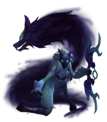 Kindred from LoL Render