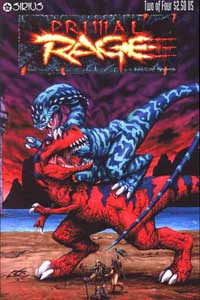 Primal Rage Comic with Diablo and Vertigo