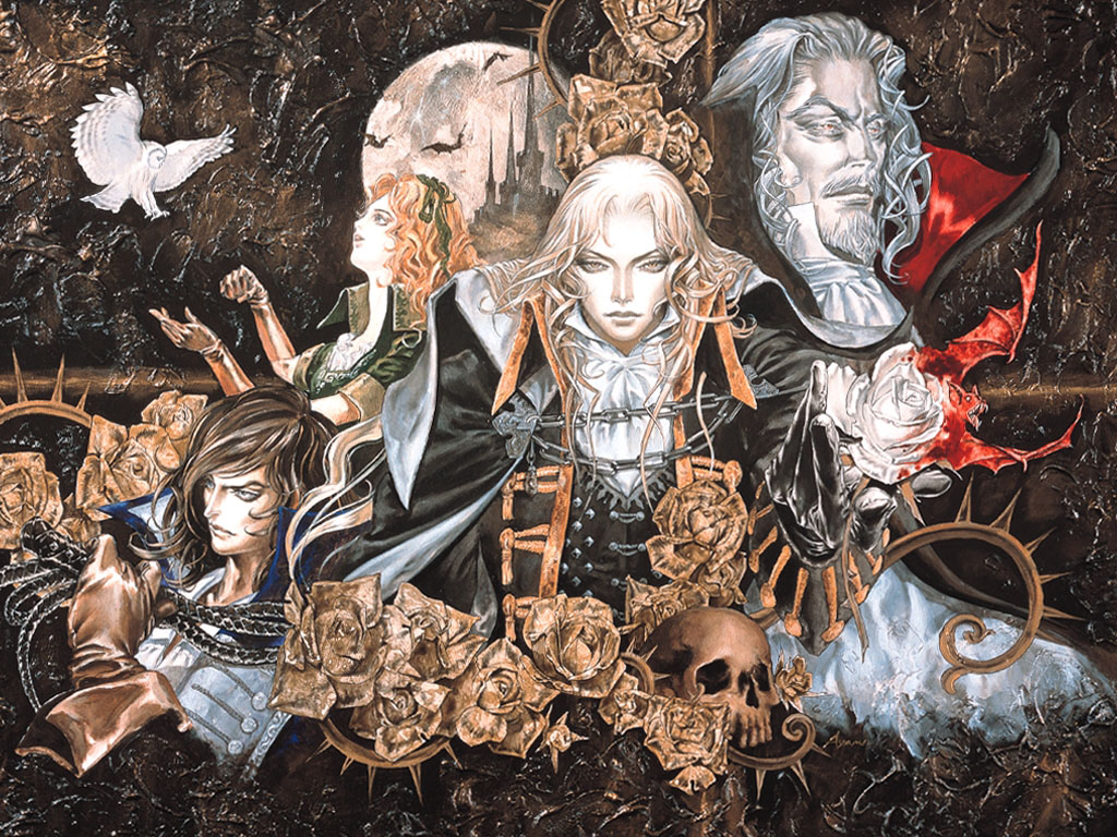 Castlevania SOTN Official Game Art