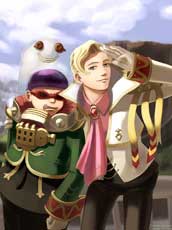 De Loco and Alfonso from Skies of Arcadia