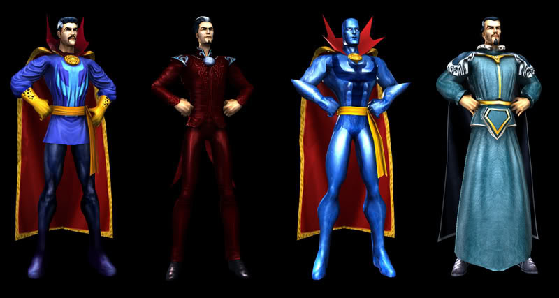 Doctor Strange Costumes in Marvel Ultimate Alliance