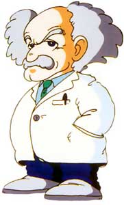 Dr. Wily first MegaMan Game Art