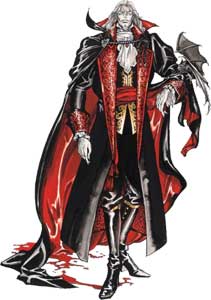 Dracula Castlevania SOTN Render Art