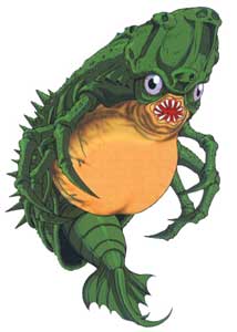 Draygon Official Art Super Metroid