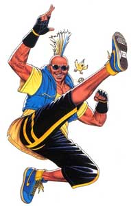 Duck King Real Bout Fatal Fury Art