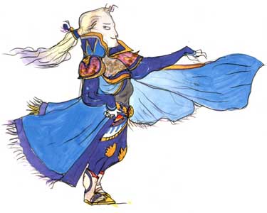 Edgar Roni Figaro Chibi Art Final Fantasy VI