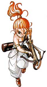 Marle from Chrono Trigger Official Art
