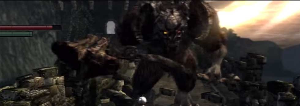 Taurus Demon Dark Souls Screenshot
