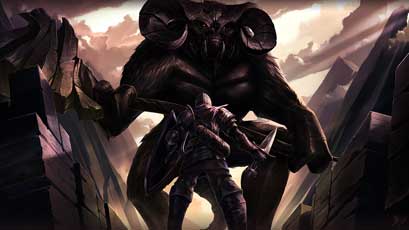 Taurus Demon from Dark Souls