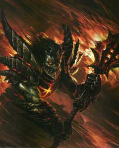 Deathwing Human Form WoW Official Game Art