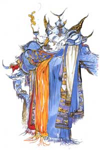 Exdeath from Final Fantasy V Art by Amano