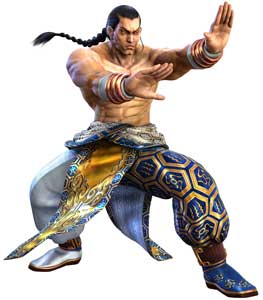 Feng Wei T5 Tekken 5 Dark Resurrection Official Game Art