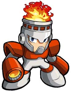 Fire Man from Street Fighter X All Capcom Render Art