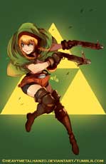 Linkle from Hyrule Warriors by H Steinbach