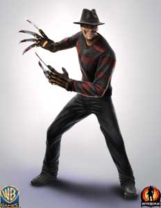 Freddy Krueger Mortal Kombat 9 Official Art