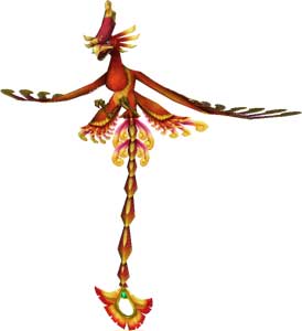 Render of a Furnix from Zelda Skyward Sword