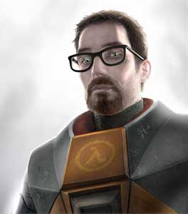 Gordon Freeman Half-Life 2 Official Art