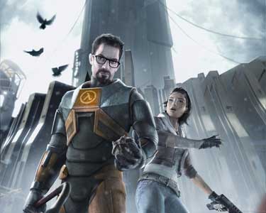 Gordon Freeman in Half Life 2 Concept Art