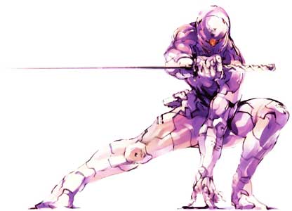 Gray Fox Metal Gear Solid Official Concept Artwork